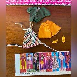 Vintage 1982-1983 Barbie Fashion Classic Clothes, #5705 Short ‘N Sassy!